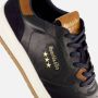 Pantofola D'Oro Blauwe Leren Lage Sneakers Multicolor Heren - Thumbnail 7