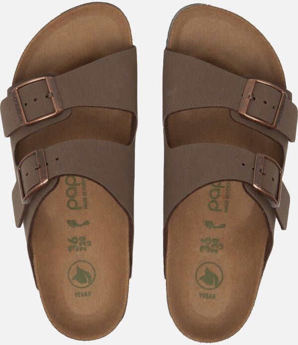 Papillio Birkenstock Arizona Slippers bruin