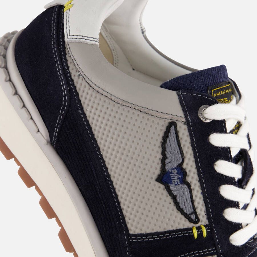 PME Legend Aircobra Sneakers blauw Suede