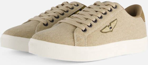 PME Legend Beechburd Sneakers beige Textiel