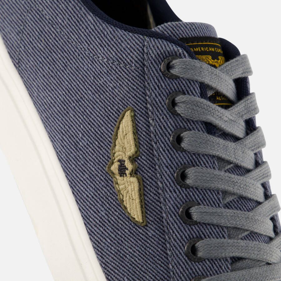 PME Legend Beechburd Sneakers blauw Textiel