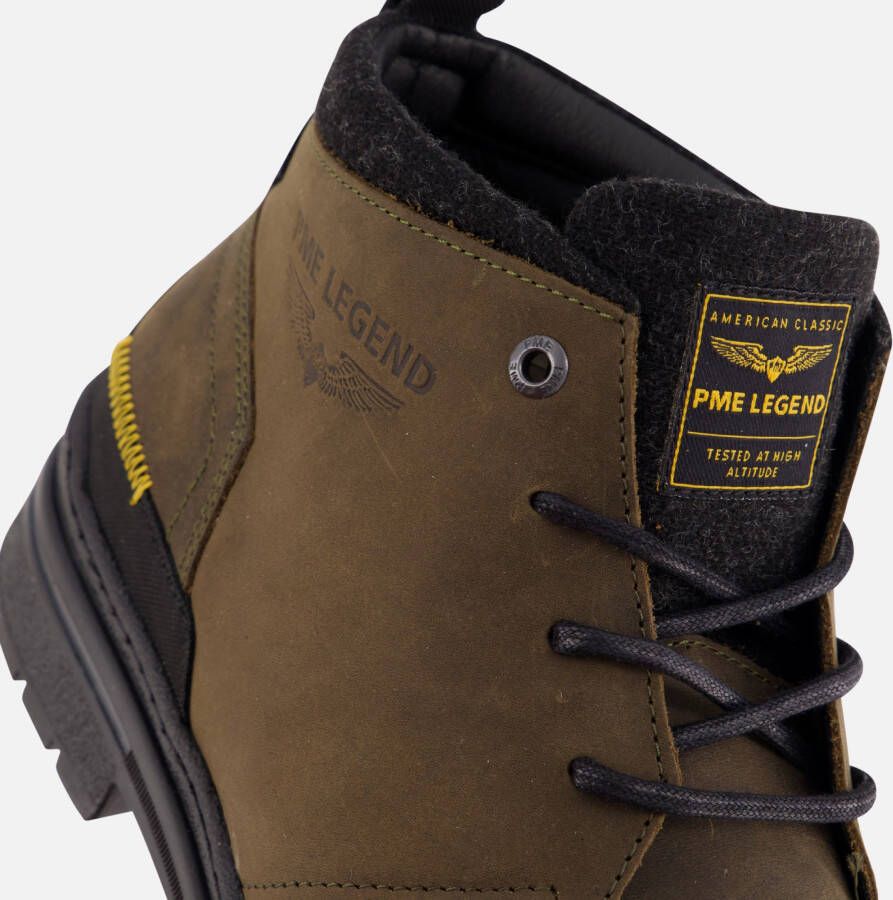 PME Legend Fleetman Veterschoenen groen Leer