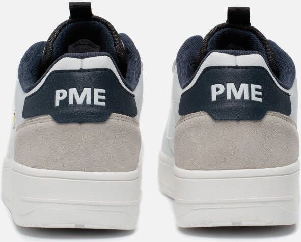 PME Legend Gobbler Sneakers wit Imitatieleer