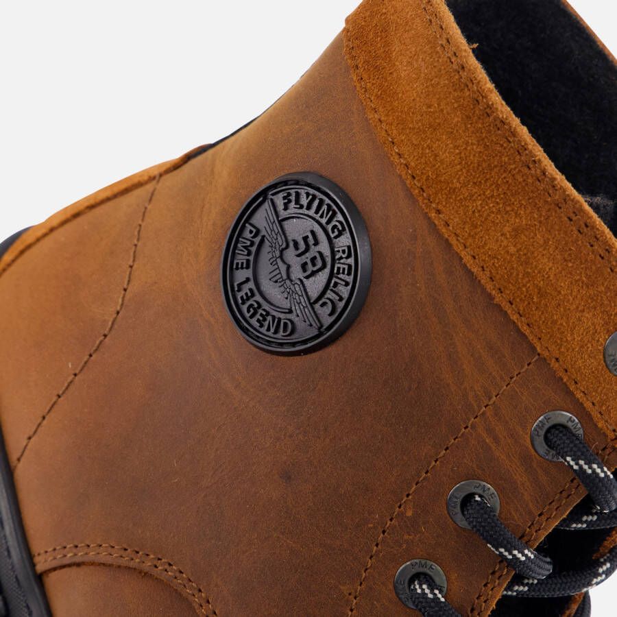 PME Legend Lexingter Veterschoenen cognac