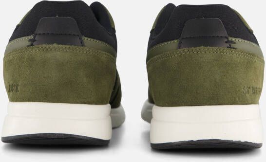 PME Legend Wingbow Sneakers groen Suede