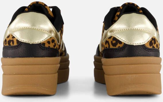 POSH by Poelman Leopard Sneakers zwart