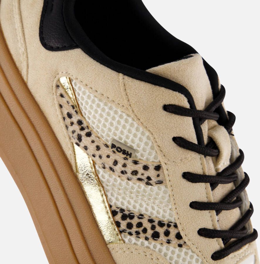 POSH by Poelman sh Sneakers beige Synthetisch