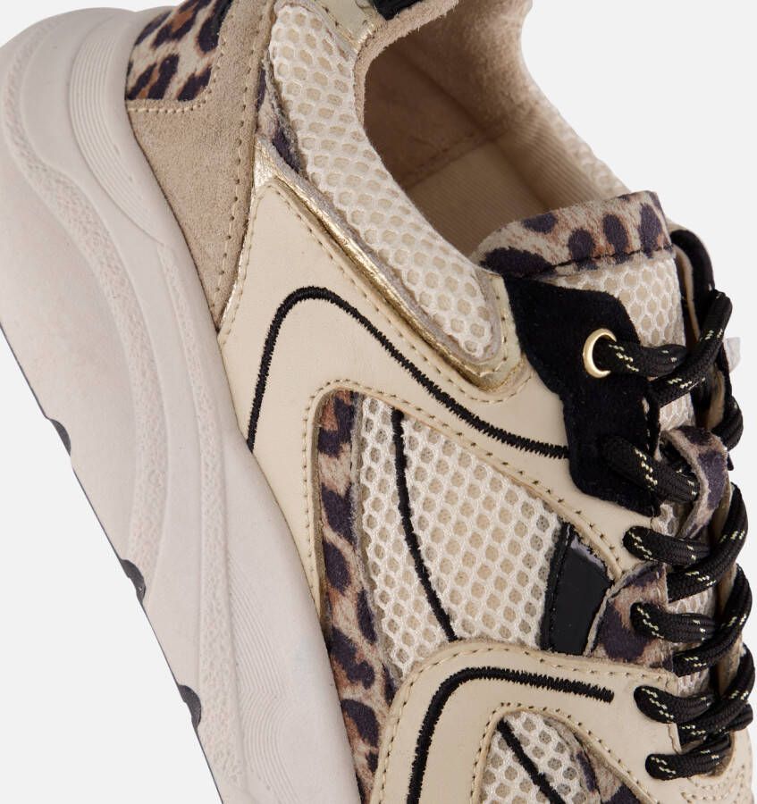 Ps Poelman Sneakers beige Leer