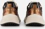 PS Poelman Sneakers Metallic bruin Leer Dames - Thumbnail 3