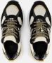 PS Poelman Sneakers zwart Textiel Dames - Thumbnail 4