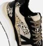 PS Poelman Sneakers zwart Textiel Dames - Thumbnail 6