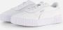 Puma Sneakers van leer met labeldetail model 'Carina' - Thumbnail 4