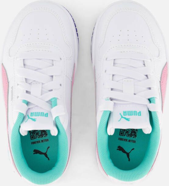 Puma Carina Street Sneakers wit Leer