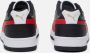 Puma RBD game Low leren sneakers wit Zwart Leer Effen 37 - Thumbnail 8