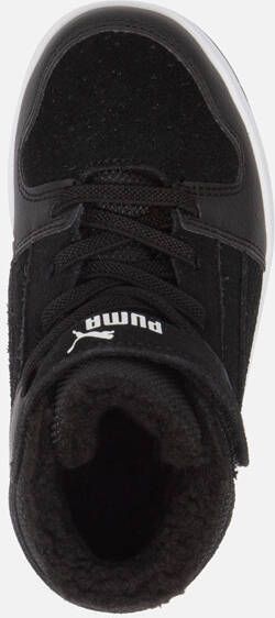 Puma Rebound Layup Fur sneakers zwart Textiel