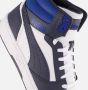 Puma Rebound v6 sneakers wit zwart kobaltblauw - Thumbnail 9