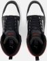 Puma Rebound v6 sneakers zwart wit donkerrood - Thumbnail 9