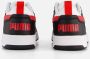 PUMA Rebound V6 Lo Jr Unisex Sneakers White-For All Time Red- Black - Thumbnail 13