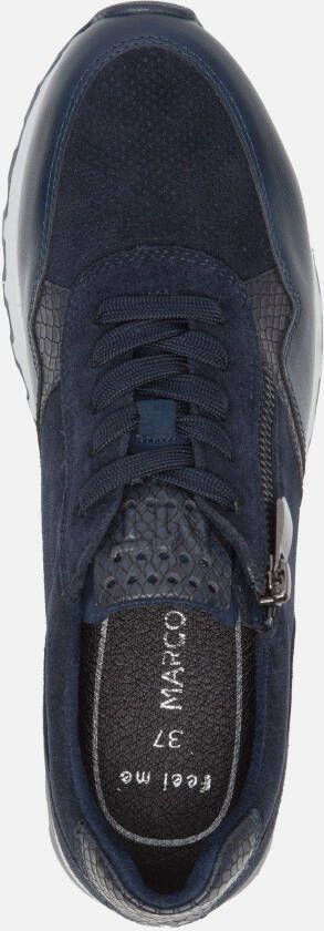 Puma Rebound v6 low sneakers blauw