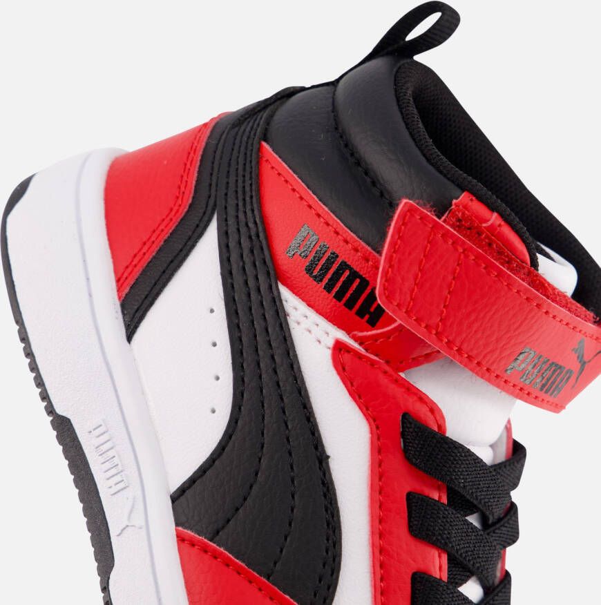 Puma rebound V6 mid sneakers wit