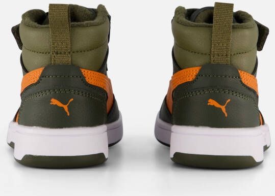 Puma rebound V6 mid WTR sneakers groen