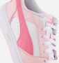 Puma Rebound v6 Low V6 Lo sneakers Wit Fuchsia Roze Jongens Meisjes Imitatieleer 37 - Thumbnail 9