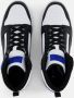 Puma Rebound v6 sneakers zwart wit kobaltblauw - Thumbnail 7