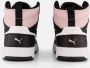 Puma Rebound v6 sneakers wit zwart lichtroze - Thumbnail 6