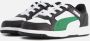 Puma Rebound Joy Lo AC sneakers zwart wit groen Imitatieleer 24 - Thumbnail 10