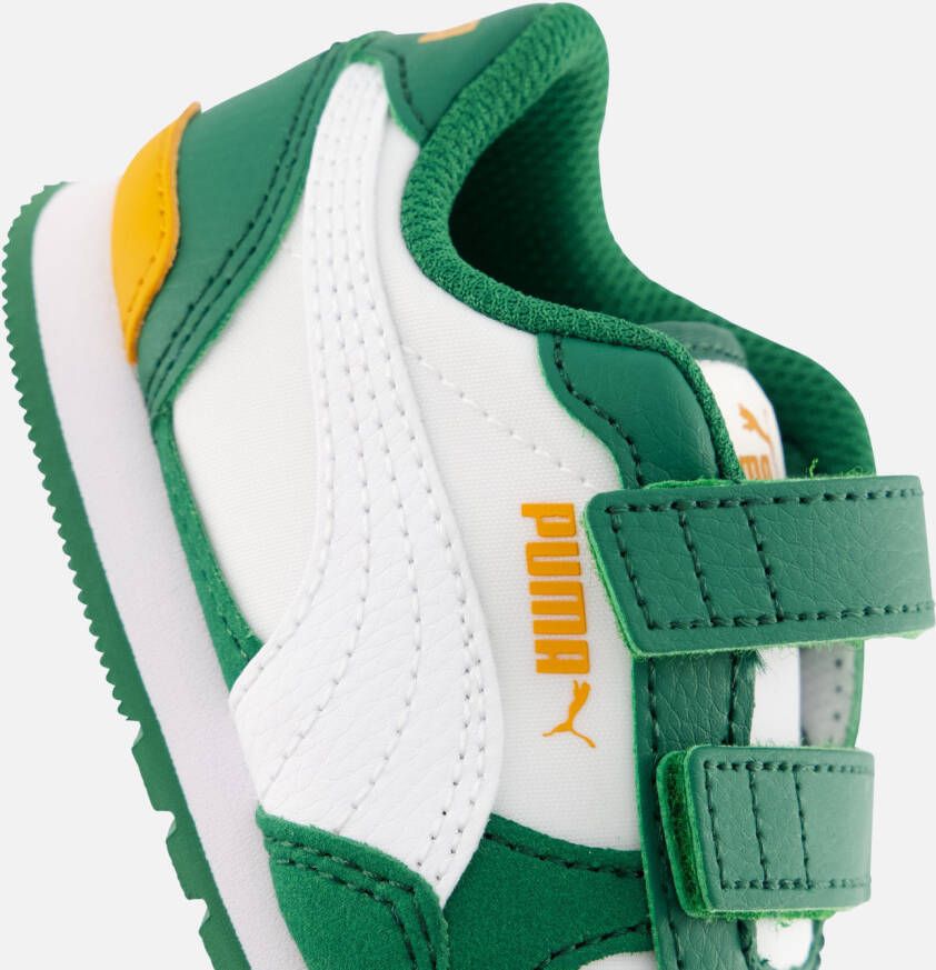 Puma ST Runner v3 Sneakers wit Imitatieleer