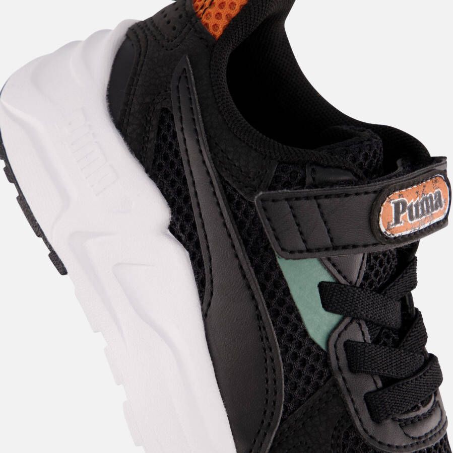 Puma Trinity Lite Mid Sneakers zwart Textiel