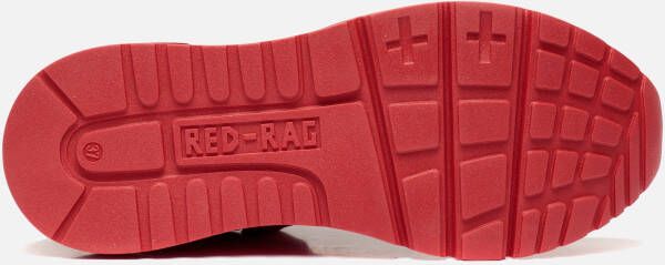 Red-Rag Sneakers rood Suede