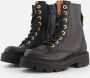 Red Rag leren veterboots zwart Meisjes Leer 30 | Enkelboot van - Thumbnail 6