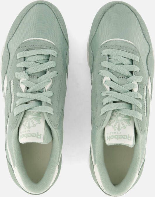 Reebok Classic Sneakers groen Textiel