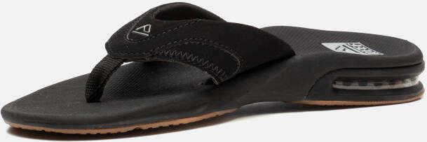 Reef Fanning Slippers zwart Synthetisch