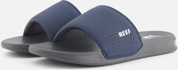 Reef One Slide Slippers blauw Textiel