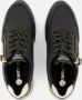 Remonte Zwarte Lite 'n Soft Sneakers met Gouden Details Black - Thumbnail 6