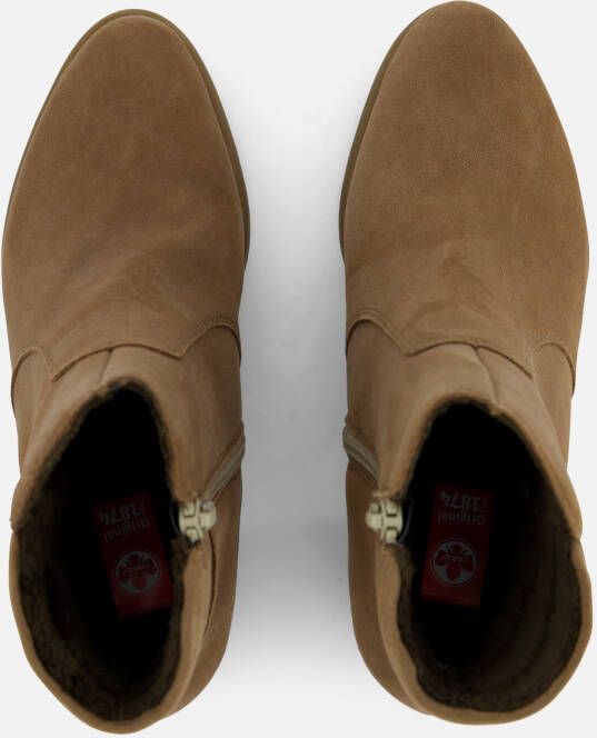 Rieker Enkellaarsjes bruin Suede