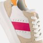 Rieker Witte leren sneakers met glamoureuze stenen Multicolor Dames - Thumbnail 14
