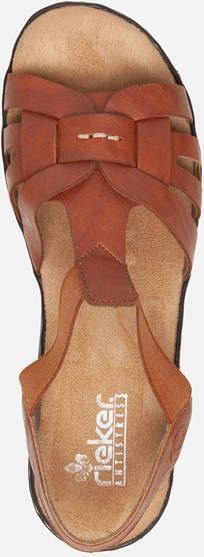 Rieker Sandalen cognac