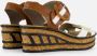 Rieker Trendy Platform Sandaal met gesp Multicolor Dames - Thumbnail 8