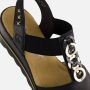 Rieker Elegante Comfortabele Sandalette Bruin Gesp Multicolor Dames - Thumbnail 10