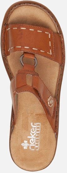 Rieker Slippers cognac