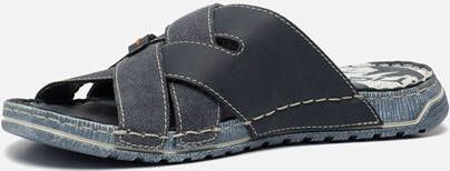 Rieker Slipper 21999 14 Blauw Denim - Foto 5