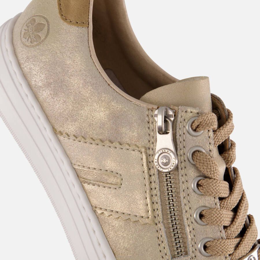 Rieker Sneakers beige Synthetisch