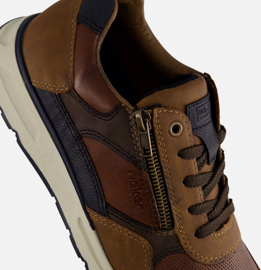 Rieker Sneakers bruin Leer