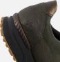 Rieker Donkergroene Leren Sneaker Groen Heren - Thumbnail 7