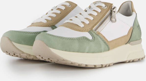 Rieker Sneakers groen Synthetisch