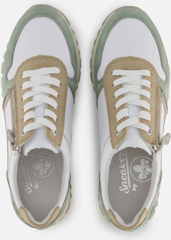 Rieker Sneakers groen Synthetisch