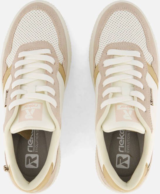 Rieker Sneakers Revolution beige Leer